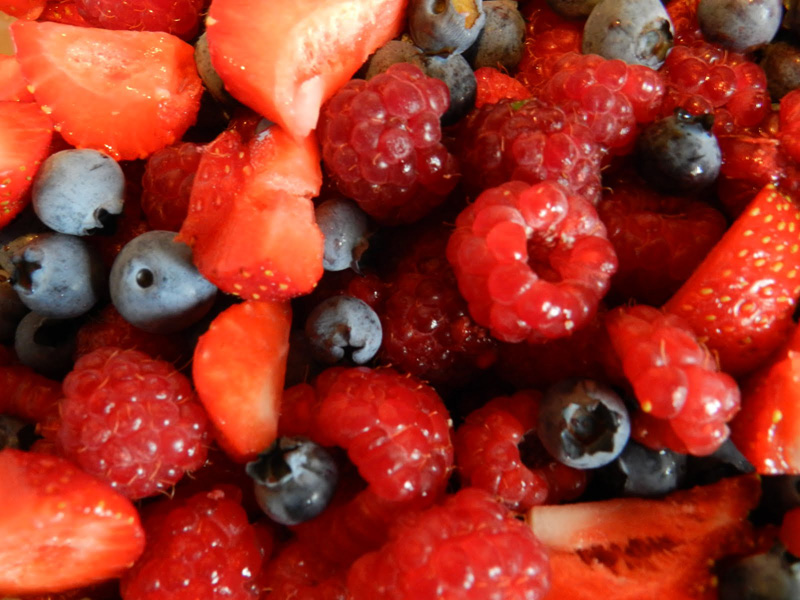 fruits rouges anti-oxydants