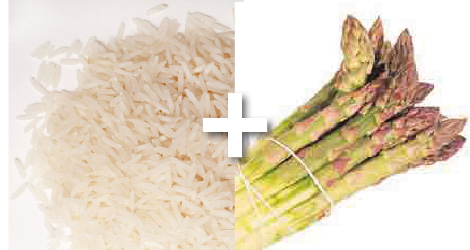 asperges en risotto