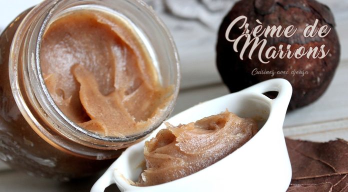 creme de marron maison