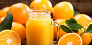 orange jus ou orange entière