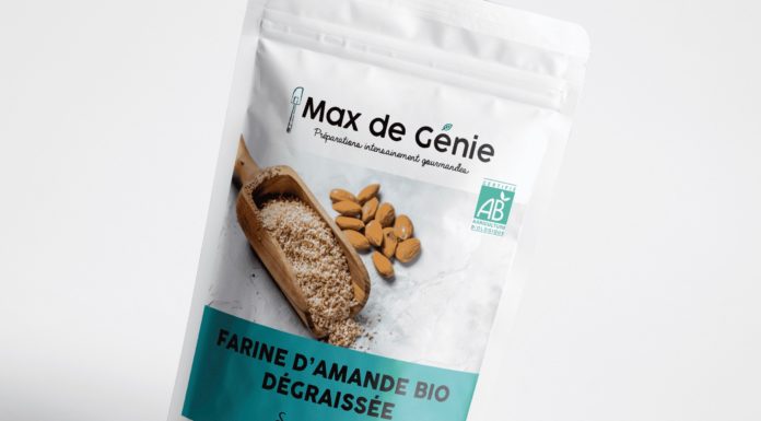 farine d'amande marque française Max de Génie