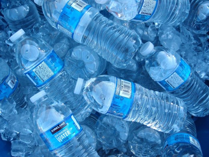 bouteilles d'eau