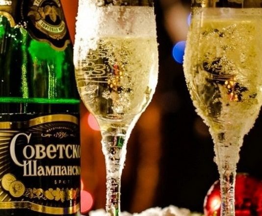 champagne Russie