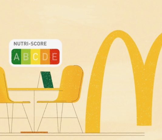 McDonalds Nutri score